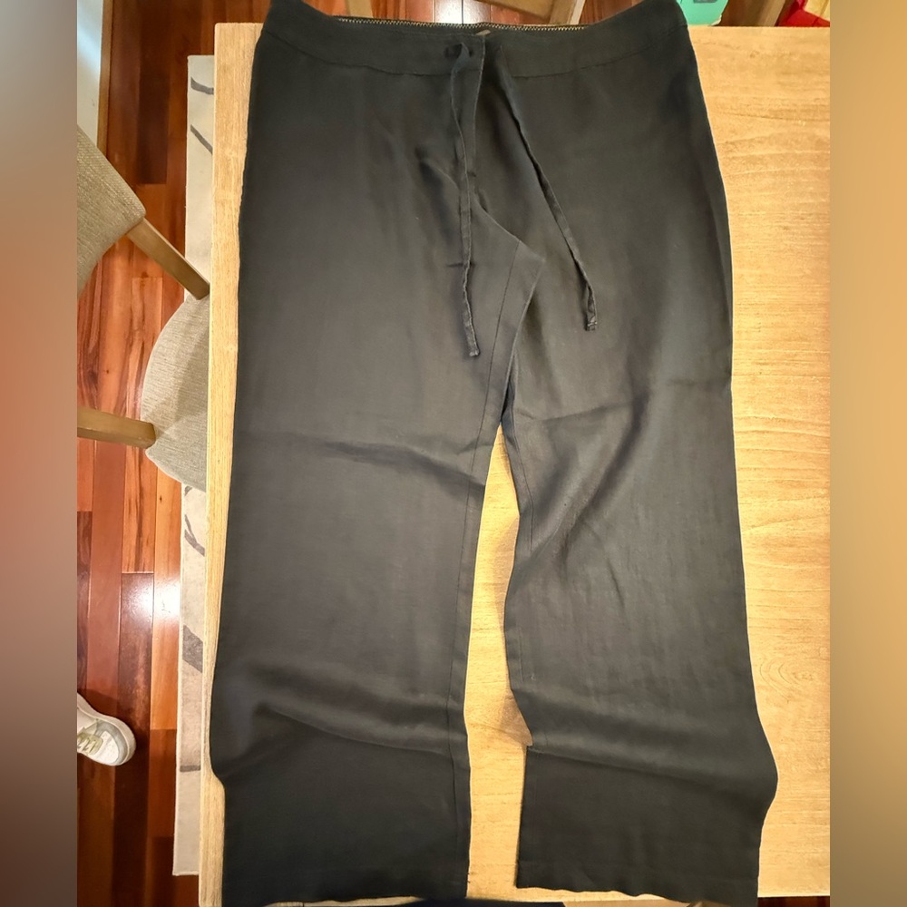 Women’s Tommy Bahama Linen Black Pants